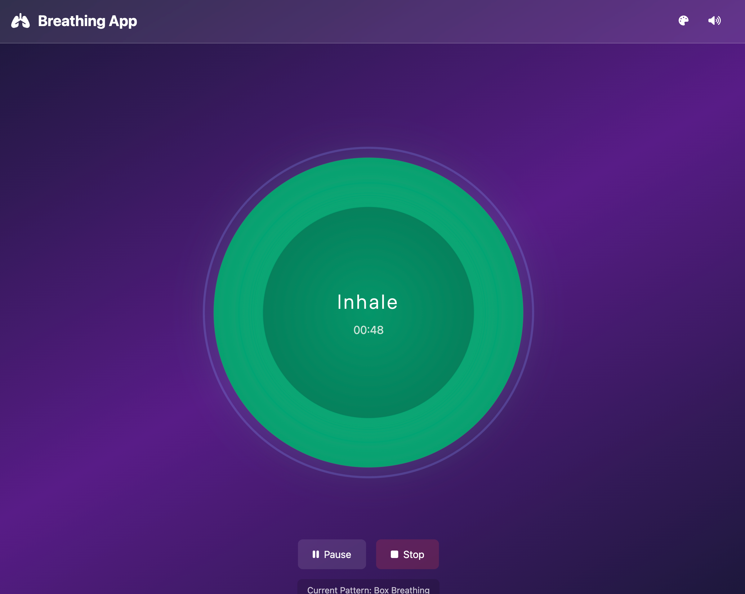 Breathing Coach – Guided Patterns, Custom Sessions & Ambient Sound